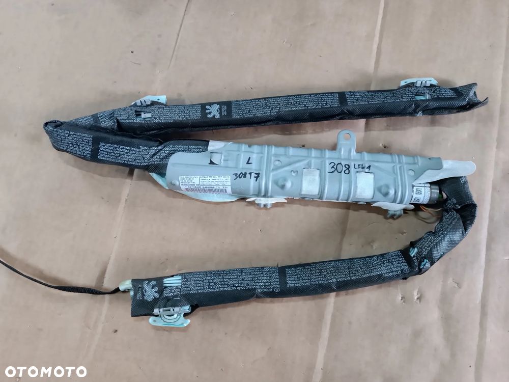 KURTYNA LEWA PODUSZKA AIRBAG PEUGEOT 308 T7 HB - 1