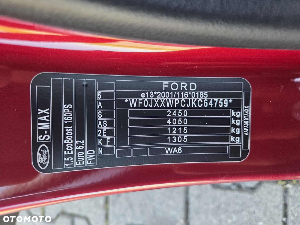 Ford S-Max 1.5 EcoBoost Titanium - 21