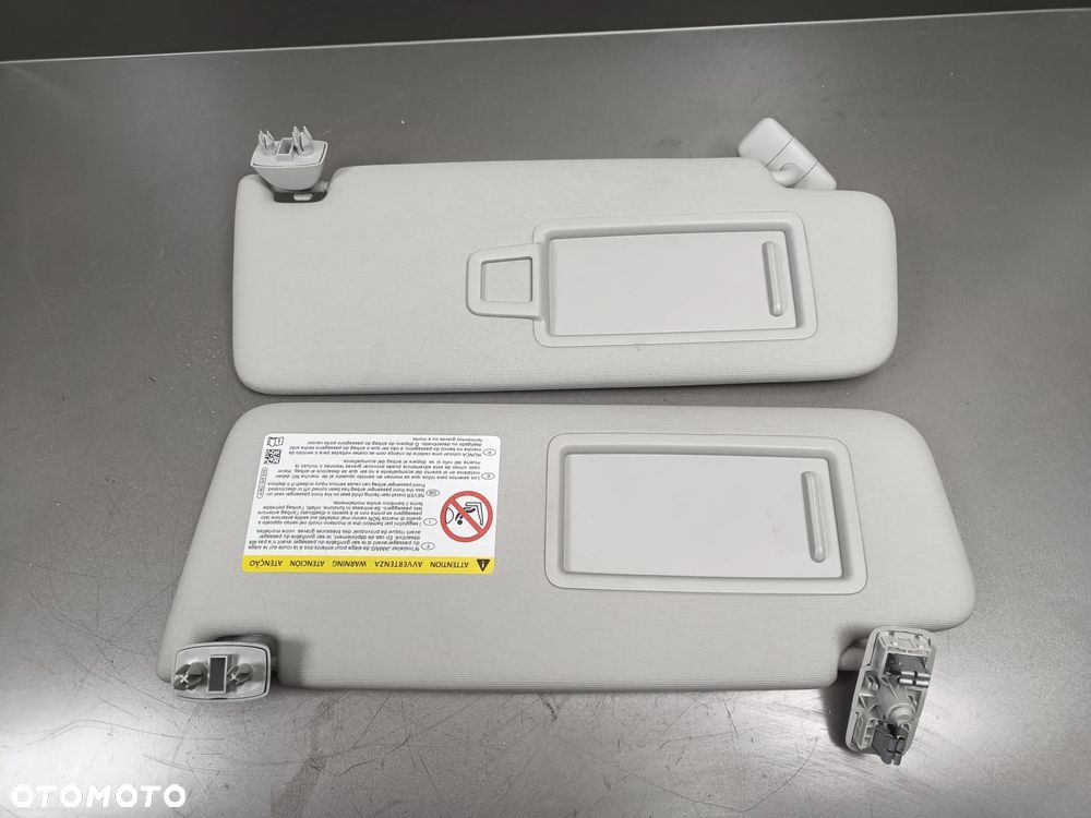 Osłona przeciwsłoneczna Prawa Lewa Skoda Octavia 3 III Słonecznik Prawy Lewy Słoneczniki - 1