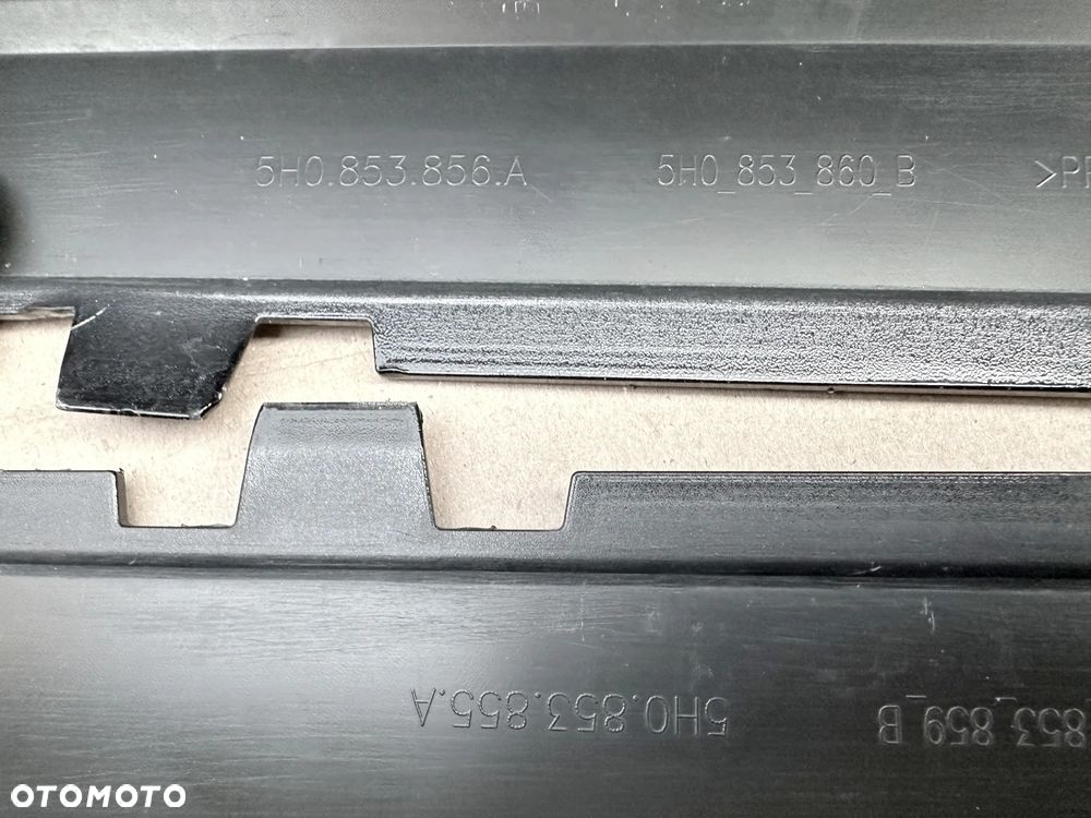 Listwy progowe boczne VW Golf VIII 8 5H0 -R- model, ASO - 7