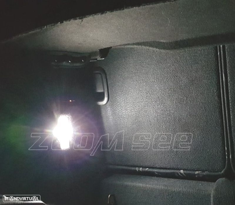KIT COMPLETO 12 LAMPADAS LED INTERIOR PARA MINI COOPER CABRIO CONVERTIBLE R52 04-07 - 3