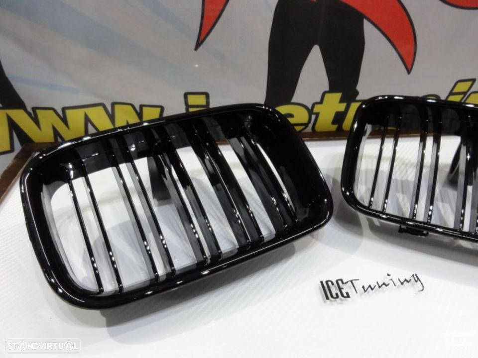 Grelha frontal BMW E36 90-96 M4 look / dupla lamina  C/2 anos de garantia - 2