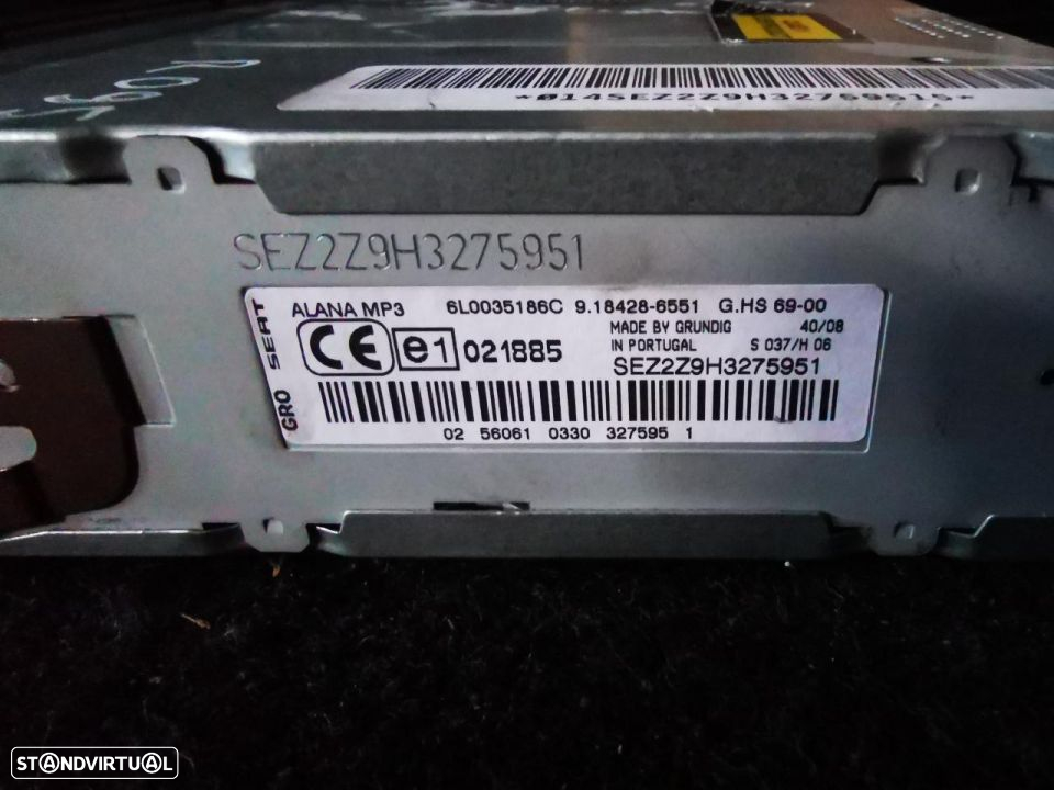 SEAT IBIZA 6L RÁDIO R095 - 4