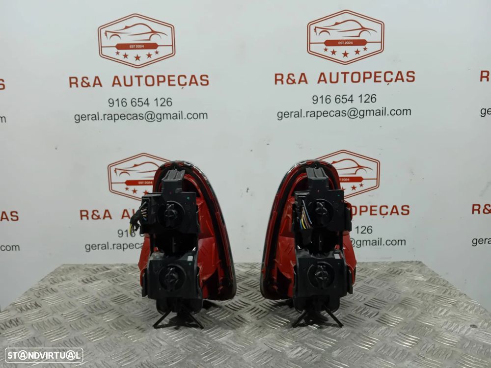 Farolins Trás Traseiro Direito ARO PRETO Mini Cooper R56 Pré LCI Originais - 7