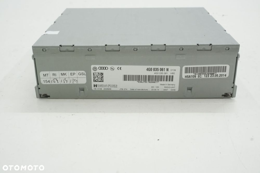 AUDI A6 C7 14R TUNER RADIA 4G0035061N - 1