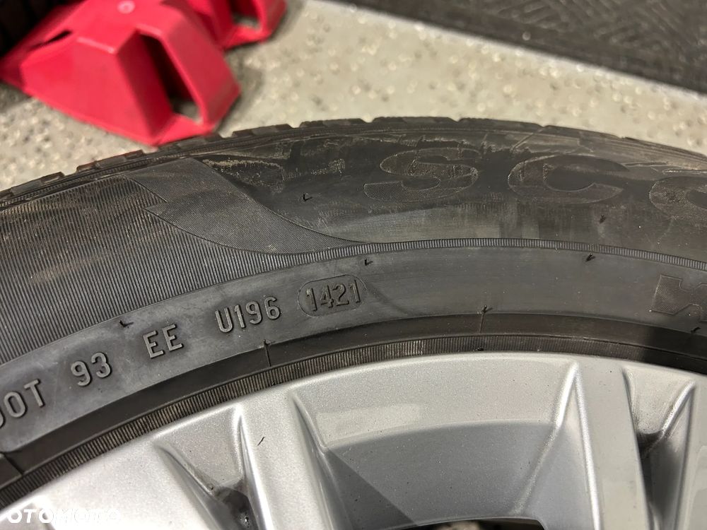 Oryginalne koła zimowe FELGI 17 VW Tiguan II Tayron Kodiaq Q3 Tarraco Pirelli 215/65R17 2021r. 7,5mm jak NOWE - 14