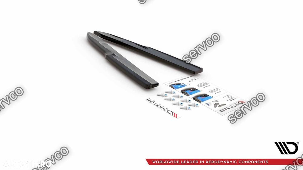 Prelungire splitter bara spate Audi A6 C8 S-Line 2018- v5 - Maxton Design - 7