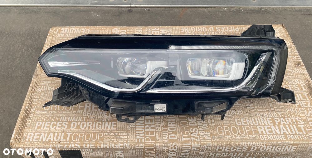RENAULT TALISMAN Kompletna LAMPA PRZEDNIA LEWA REFLEKTOR LEWY PRZÓD FULL LED  LEDOWY  EUROPA FULLLED 260606722 R