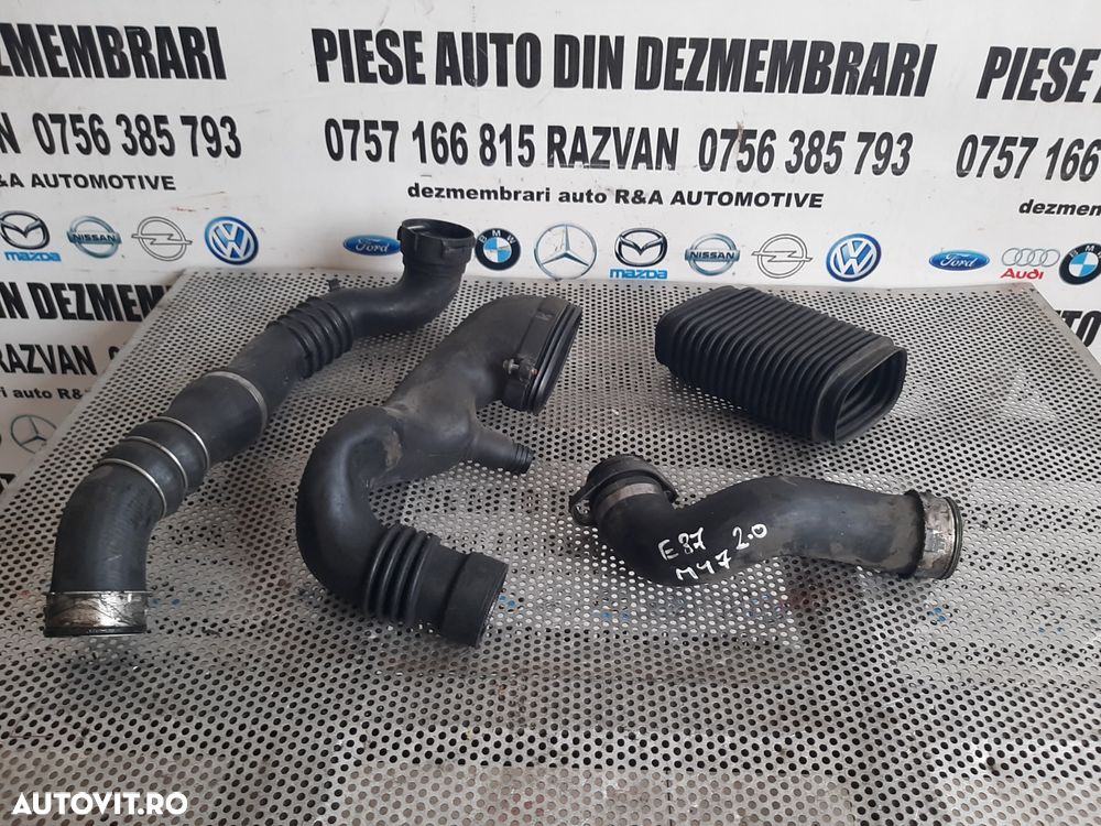 Furtun Conducta Tubulatura Admisie Intercooler Turbo Bmw E90 E91 E92 E93 E87 E88 E81 E82 2.0 Diesel - 1