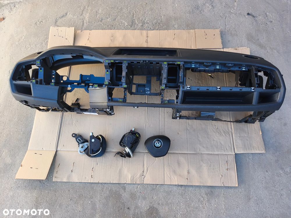 DESKA ROZDZIELCZA KONSOLA AIRBAG VOLKSWAGEN TRANSPORTER T6 - 3