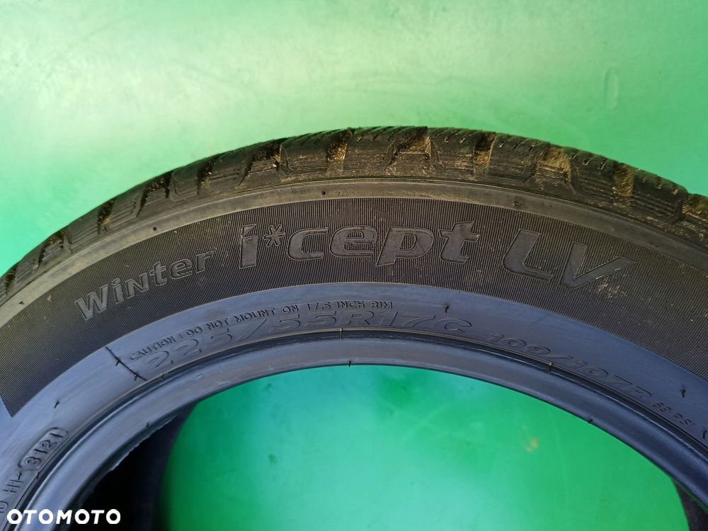 HANKOOK WINTER I CEPT LV 225/55/17 C, 1 szt 2021 r 7,8 mm - 4