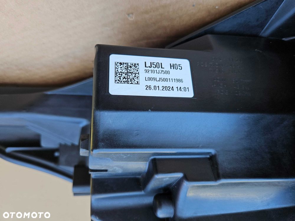 KIA CEED III LIFT 21- lampa lewa przód reflektor FULL LED 92101J7500  14 PIN zielona kostka - 11
