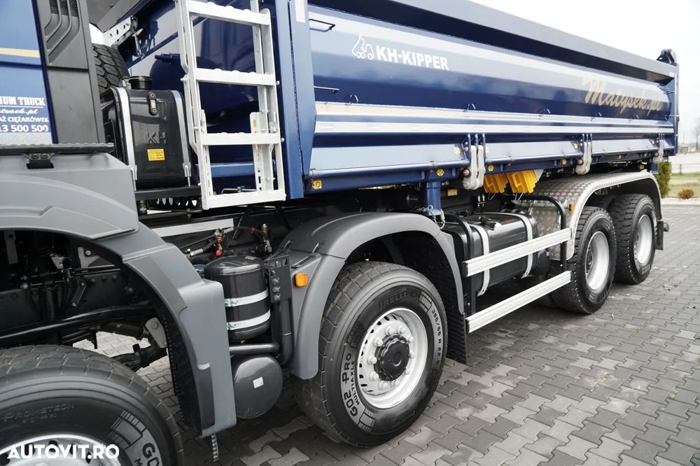 MAN TGS 41.480 / 8x6 / BASCULANĂ SPATE / MANUAL / NOU NOU / KH-KIPPER / - 20