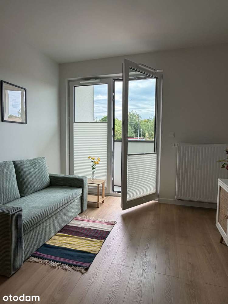 Nowe, jasne mieszkanie 35 m² z balkonem | Banacha 34