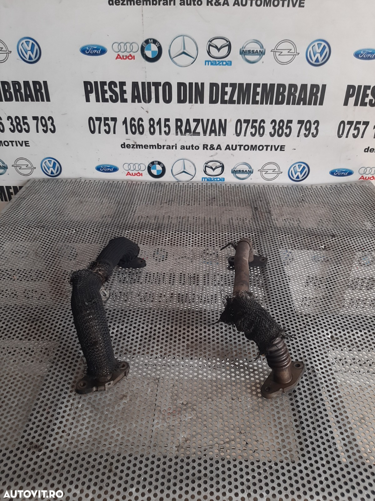 Furtun Tubulatura Racord Flexibil Turbo Egr Gaze Evacuare Land Rover Range Rover Vogue L322 Sport L - 3