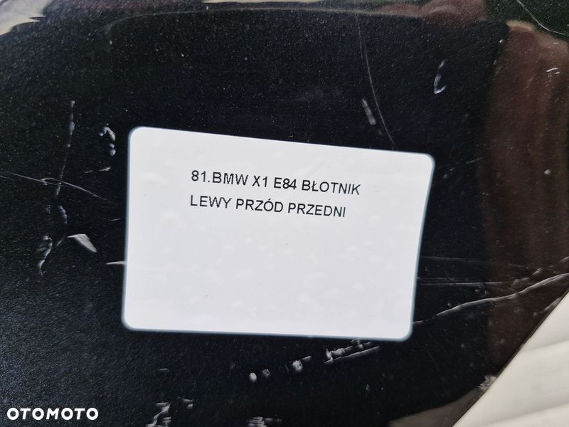BMW X1 E84 BŁOTNIK LEWY PRZÓD PRZEDNI - 3