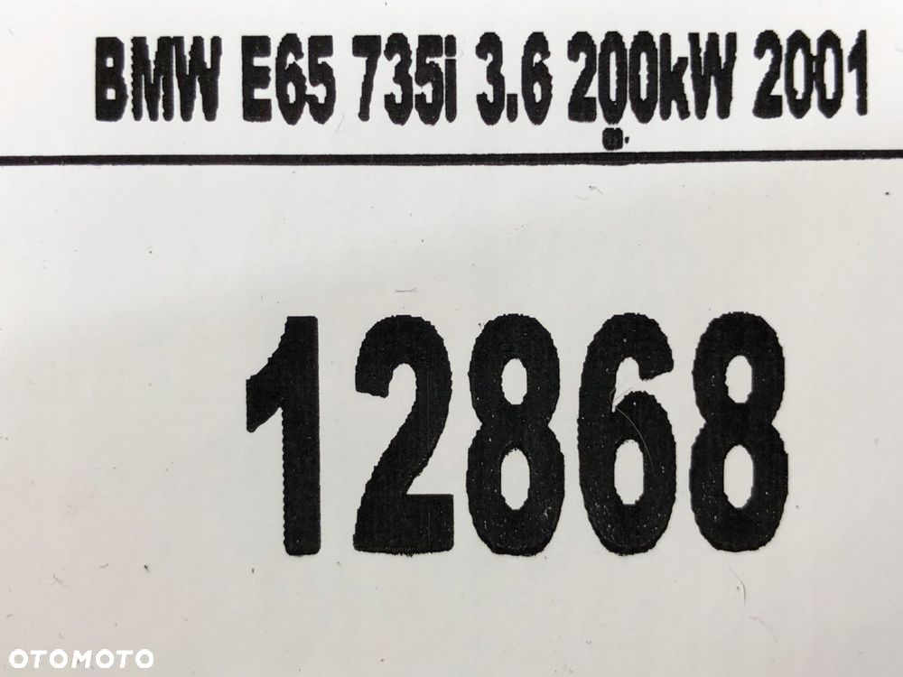 bmw 7 e65 sterownik moduł silnika ecu 3.6i v8 - 4