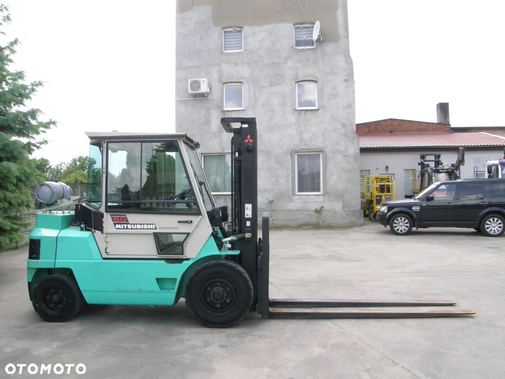 Mitsubishi FG50 widły 2,60m przesuw pozycjoner - 4
