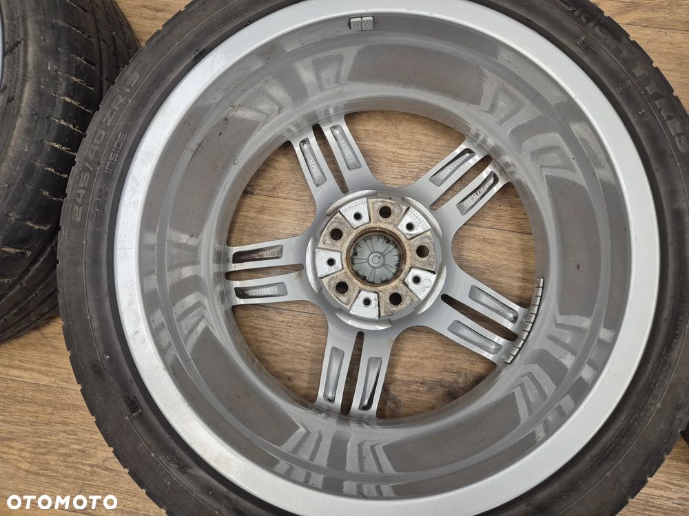 BMW ALU FELGI KOŁA 19" 5x120 STYLING 351 F10 F06 F12 F13 F11 ORYGINALNY LAKIER 8,5J ET33 M-PAKIET KOMPLET + OPONY 245-40 21r - 16