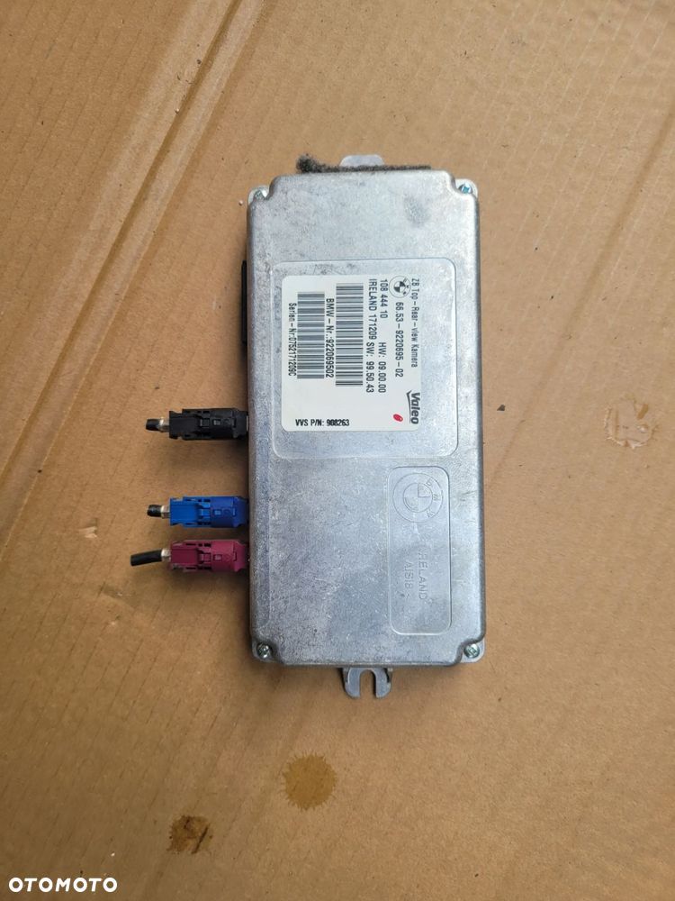 bmw e71 e70 9220695 sterownik kamery top rear view - 1