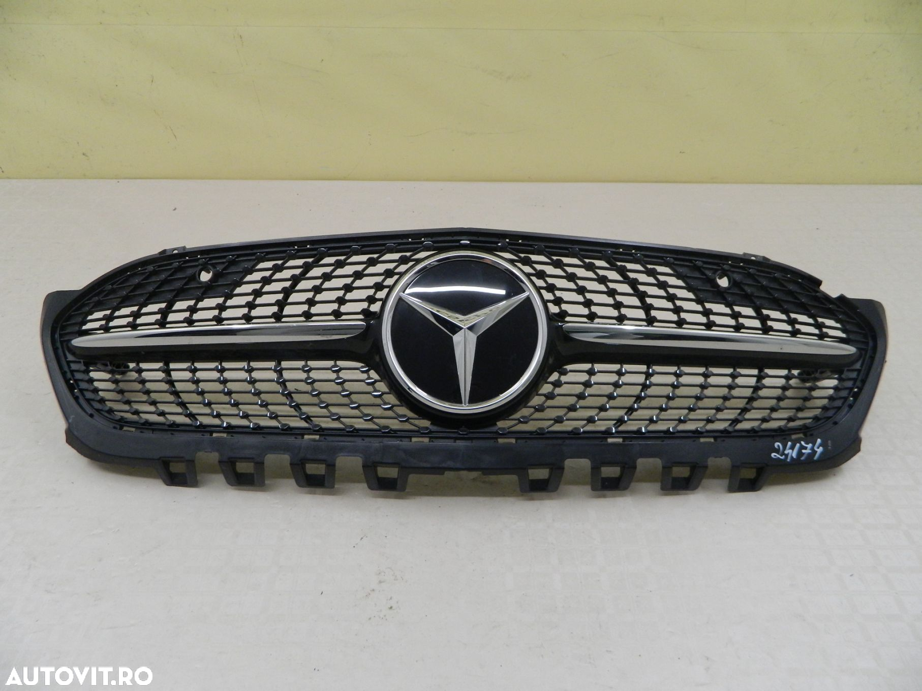 Grila radiator Mercedes A-Class W177 AMG DIAMOND, 2019, 2020, 2021, 2022, 2023, 2024, cod origine A1778880200. - 3