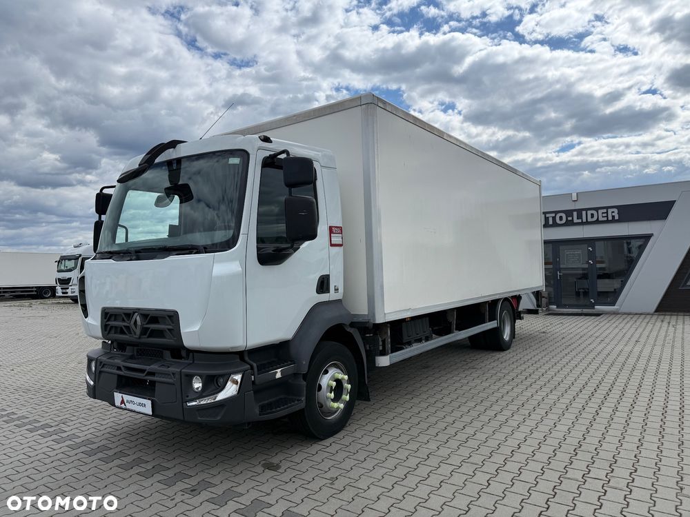 Renault D16 / 240 KM / DMC 16 TON / KONTENER + DUŻA WINDA 2000 KG / TYŁ PODUSZKA / TYLKO 176.000KM / DO ZABUDOWY / SPROWADZONY / STAN BDB / / / - 1