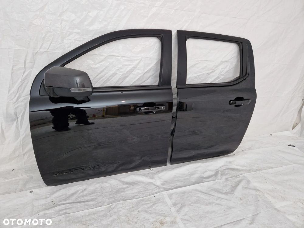 Ford Ranger VI Drzwi lewe przednie kompletne czarne Black-panther europa 24r - 3