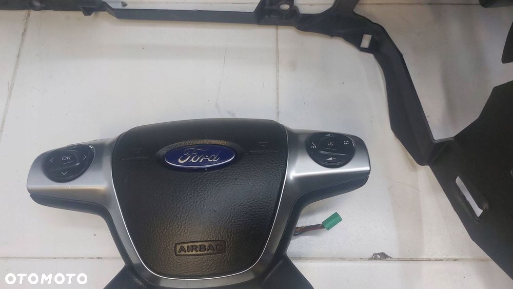 ford kuga mk2 13r> deska konsola poduszki airbag pasy komplet oryginał - 4