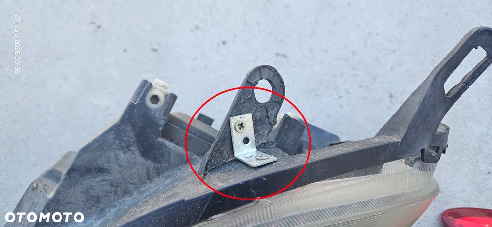 Lampa lewa prawa przód przednia FIAT GRANDE PUNTO 2008r Europa - 4
