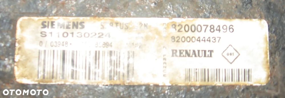 sterownik silnika ESPACE III SCENIC 2.0 16V 8200078496 RENAULT - 2