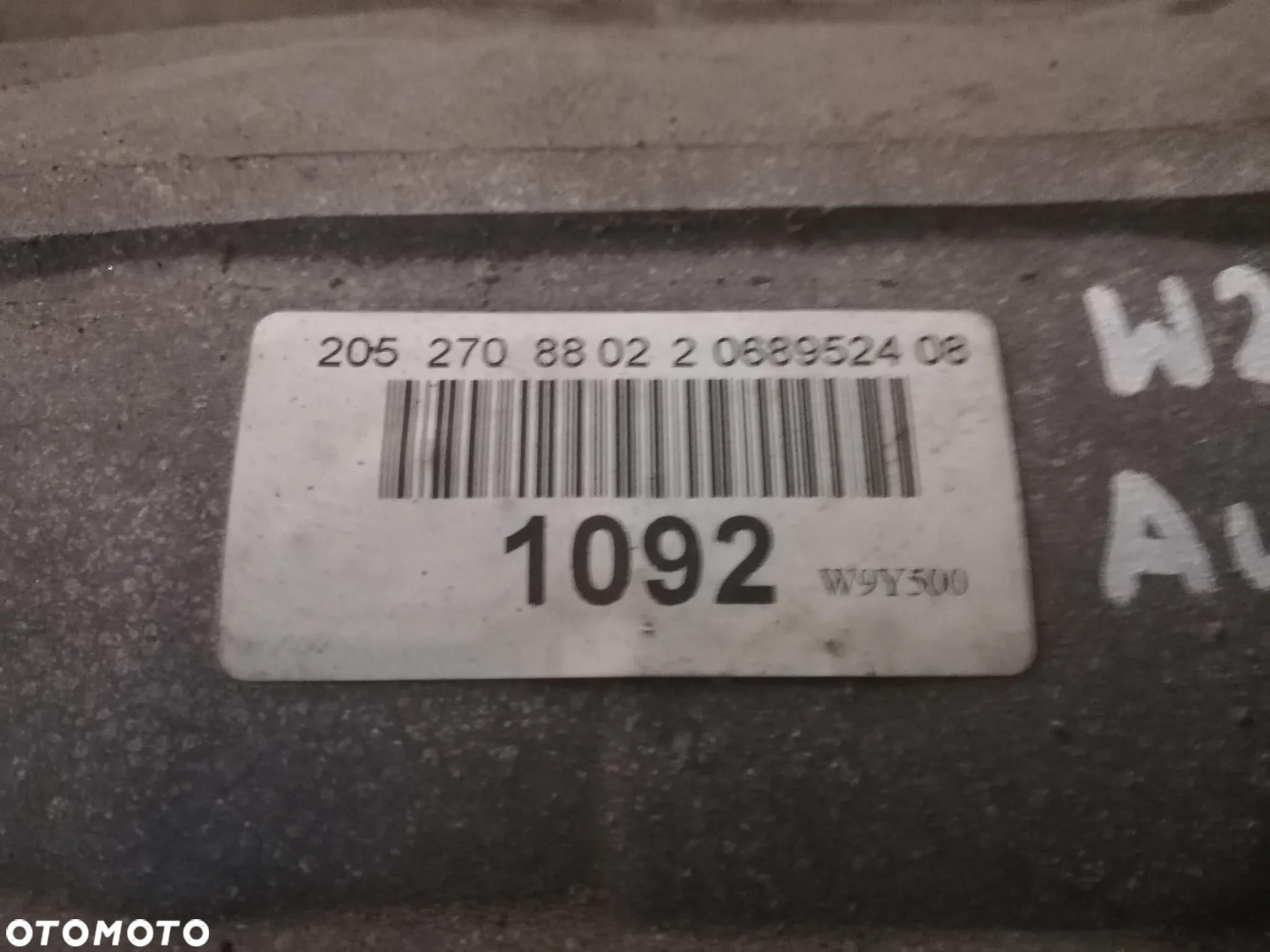 skrzynia biegów kompletna 7250482 MERCEDES W205 2.2cdi 4x4 4Matic - 3