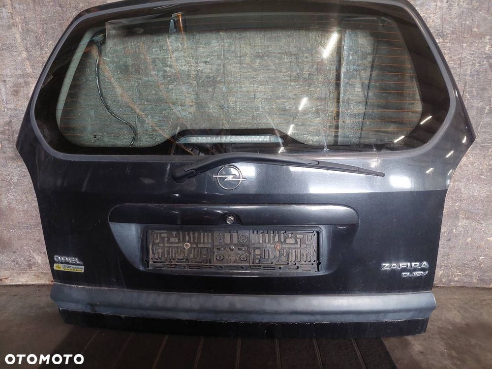 KOMPLETNY TYŁ KLAPA BAGAŻNIKA ZDERZAK TYŁ LAMPY OPEL ZAFIRA A Z298 - 10