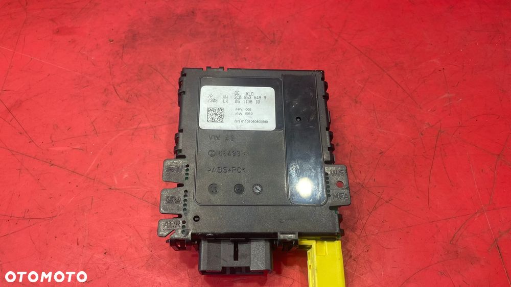 VW PASSAT B6 CZUJNIK KĄTA SKRĘTU MODUL KIEROWNICY 3C0953549A - 3