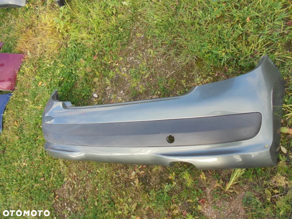 PEUGEOT 207 ZDERZAK TYŁ - 2