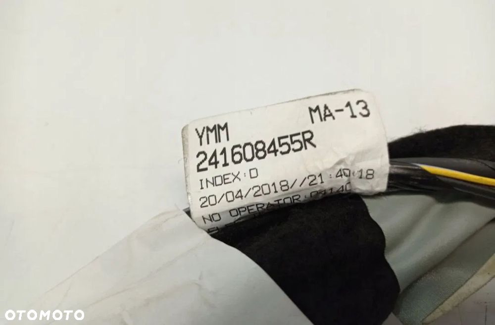 RENAULT MEGANE IV WIĄZKA OŚWIETLENIA 241608455R - 2