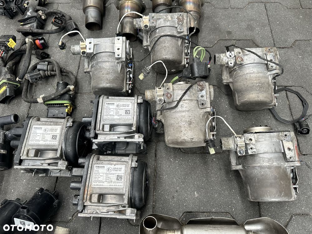 Wymienik ciepła silnik palnik pompka wody Scania Thermo Pro 38 - 3