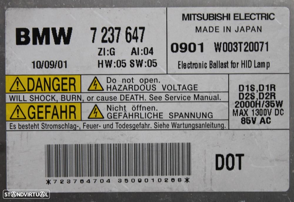 BALASTRO BMW F10 - 4