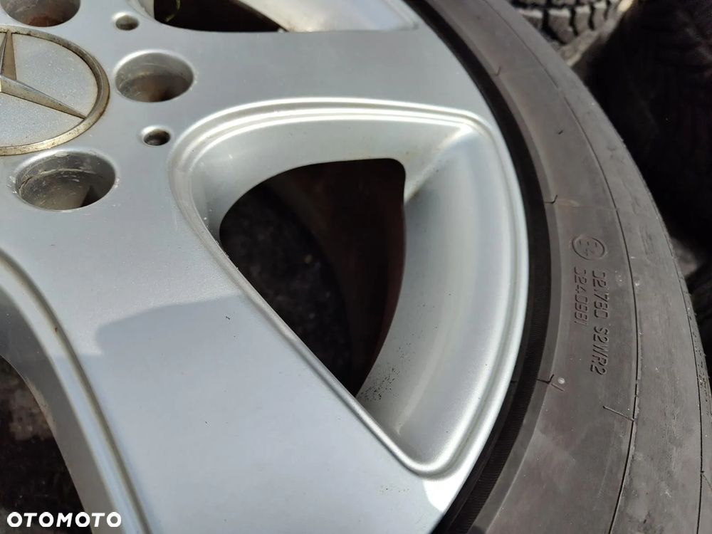 MERCEDES W211 VITO FELGI Aluminiowe Koła ZIMA 5X112 +opony zimowe 6-7mm - 13