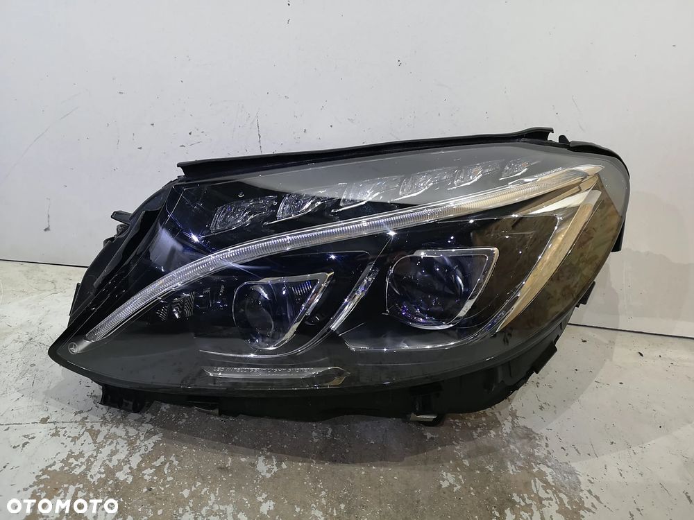 Lampa Lewa Mercedes-Benz W205 A205 Cklasa C63 AMG Full Led ILS Pzed Liftem
