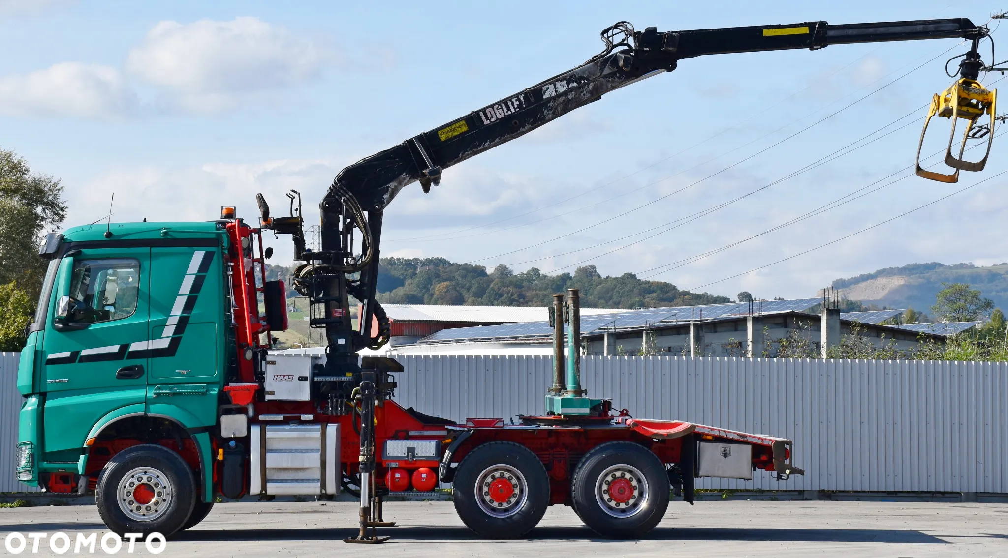 Mercedes-Benz AROCS 3363 * DO TRANSPORTU DREWNA * LOGLIFT F 251S / 6x4 - 6