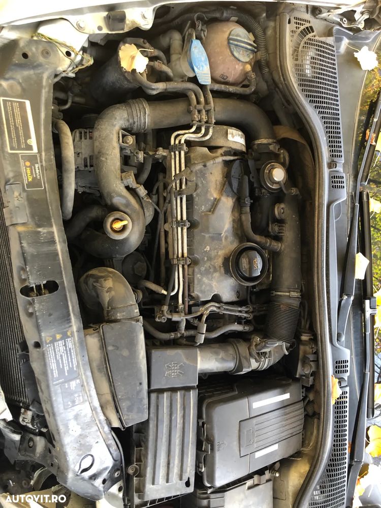 Dezmembrez Skoda Octavia II break 2006 gri argintiu 1,9TDI cod BXE - 6