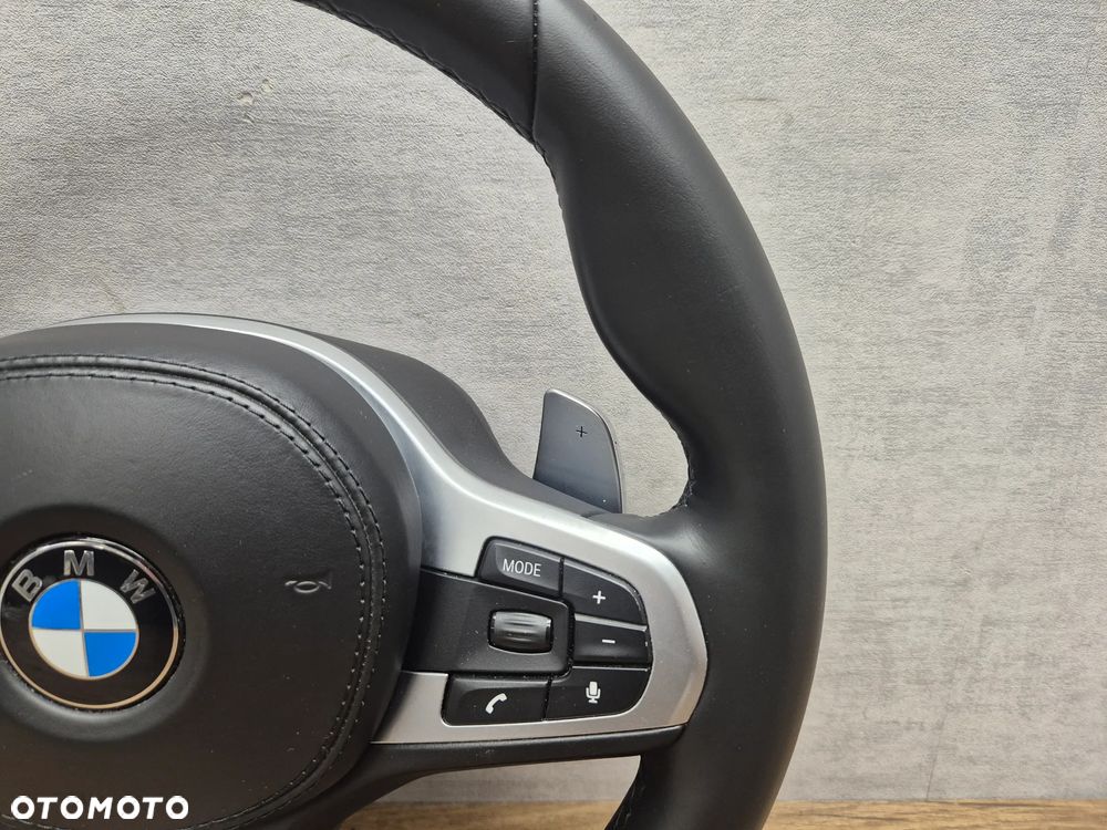 BMW G30 G31 G11 G05 G06 G07 KIEROWNICA M-PAKIET SKÓRA ŁOPATKI TEMPOMAT - 4