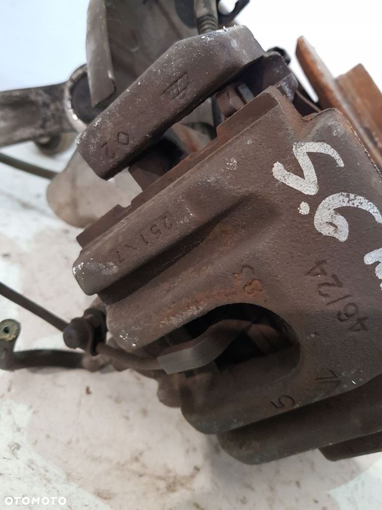 zwrotnica piasta wahacz zacisk prawy tył bmw e65 e66 - 10