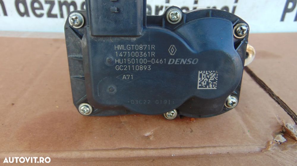 Supapa EGR Nissan Qashqai 1.5 euro 6 Juke Dacia Duster Renault clio 4 megane scenic kadjar talisman - 1