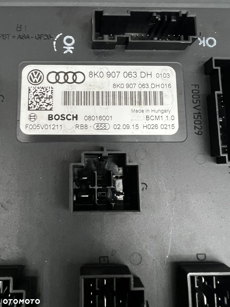AUDI A4 B8 8K A5 8T Q5 8R MODUŁ STEROWNIK KOMFORTU 8K0907063DH - 2