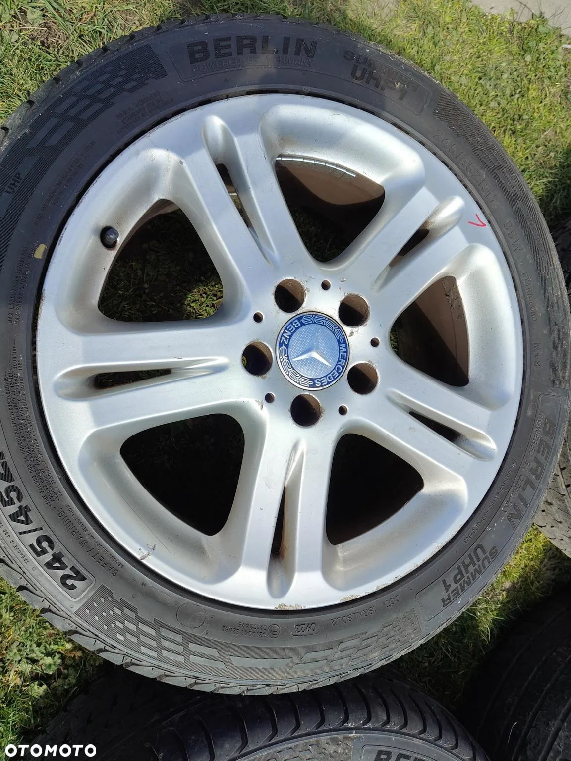 MERCEDES W211 LIFT KOŁA Felgi Aluminiowe Opony letnie 5X112 17 Avantgarde Oryginał - 3