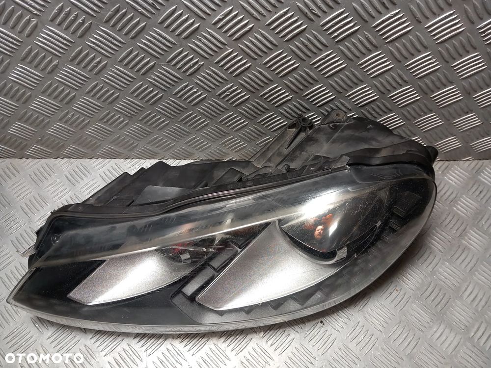 VW GOLF VI LAMPA REFLEKTOR LEWA PRZEDNIA LEWY PRZÓD XENON LED USZKODZONA - 6