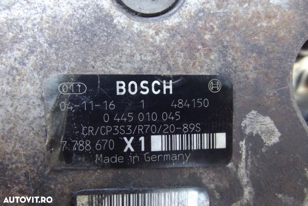 Pompa inalte BMW E87 2.0 E46 E90 e60  pompa inalte presiune dezmembrez - 3