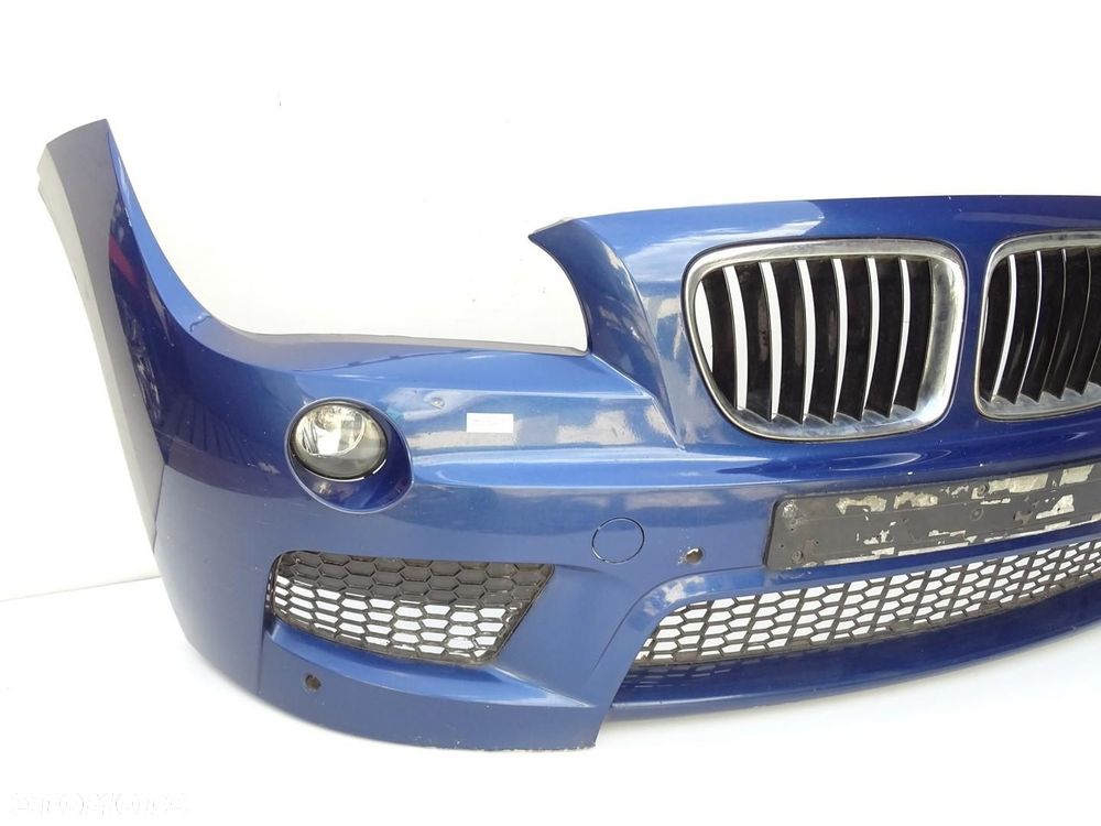ZDERZAK PRZÓD ATRAPA 4x PDC LE MANS BLAU 381 BMW E84 X1 LCI LIFT M-PAKIET - 3