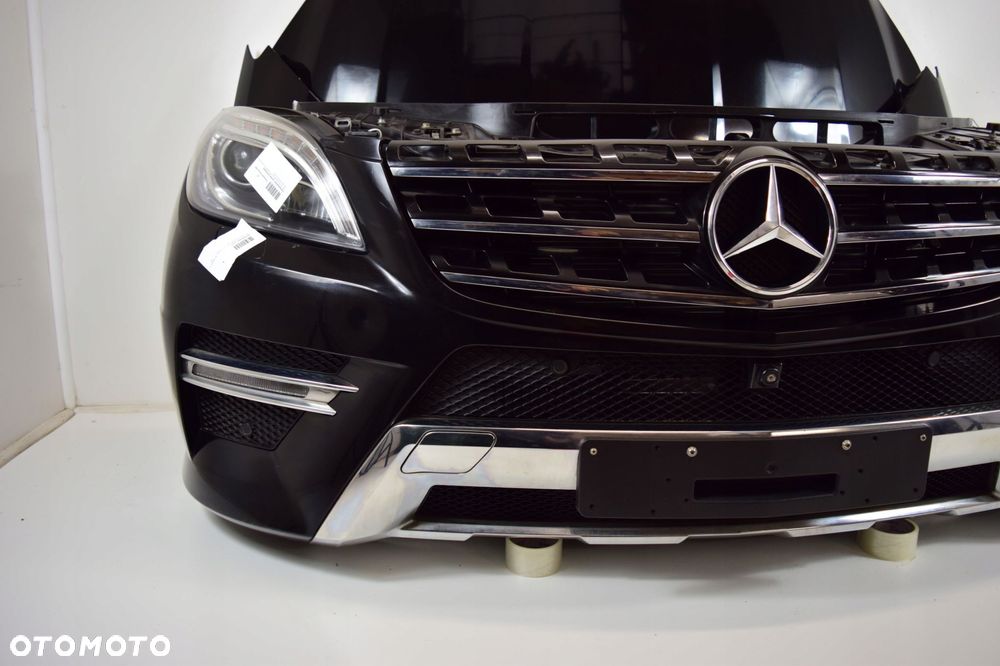 MERCEDES ML W166 AMG PRZÓD MASKA LAMPY ZDERZAK PAS - 4